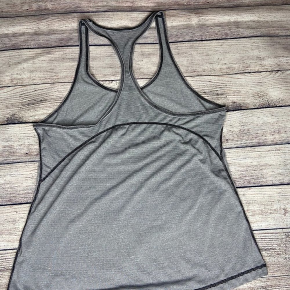 Zella Striped Racerback Athletic Tank Size M - Picture 4 of 5
